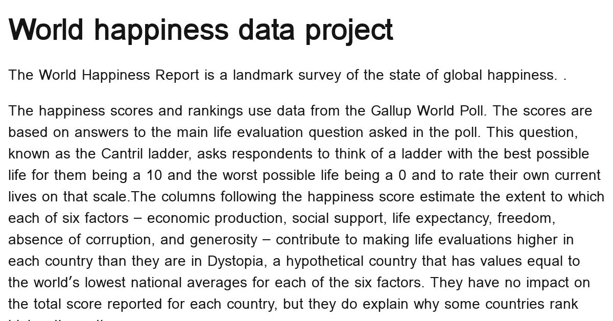 world-hapiness-data-project